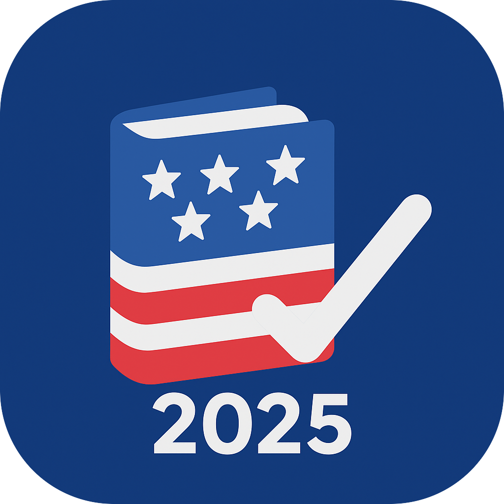 US Citizenship Test 2025 Pro Icon